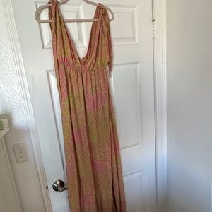 Maaji Bright Floral Maxi Dress. NWOT.